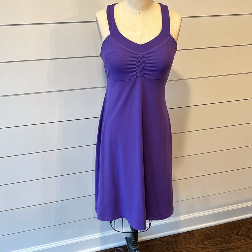 Prana purple tank dress